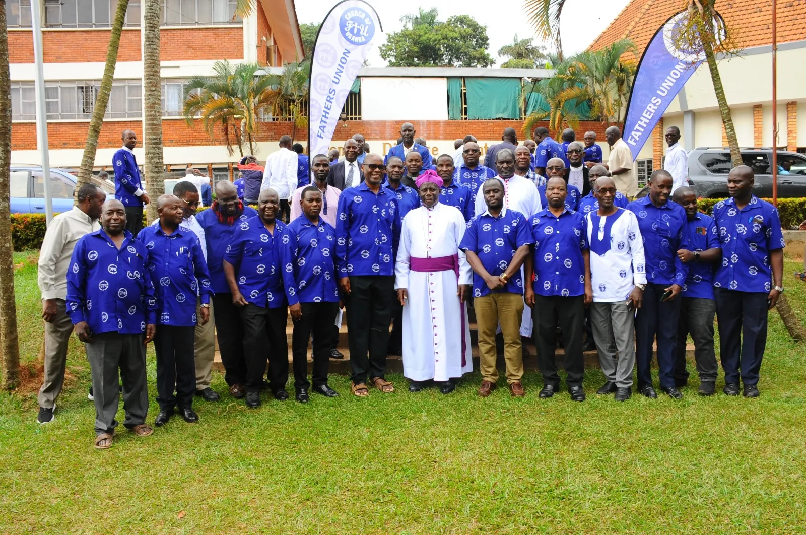 Fathers with the bishop