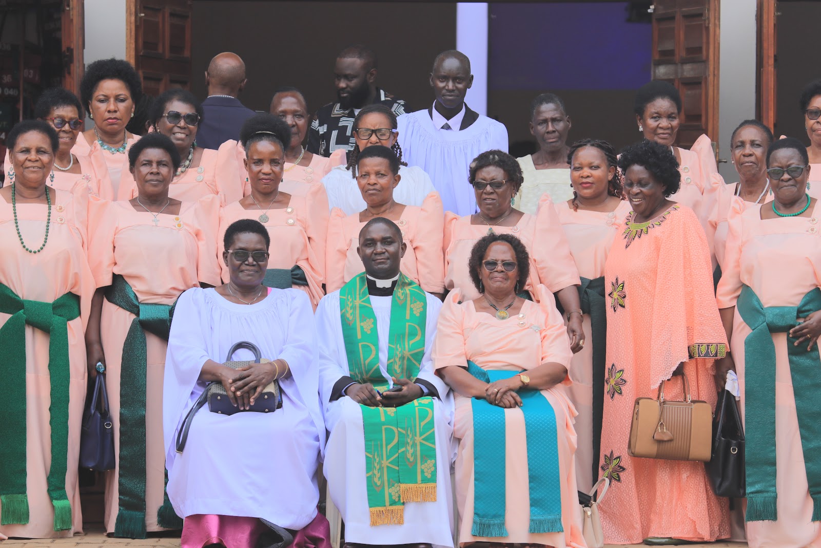 Naomi Ministries with the clergy
